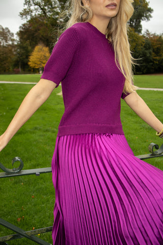 Jonie Magenta Dress 'Mulberry'