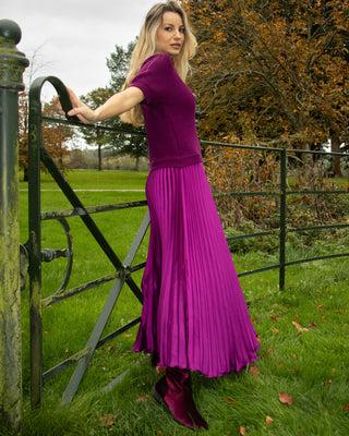 Jonie Magenta Dress 'Mulberry'