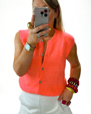 Baby Jordan Sleeveless Knit 'Orange'