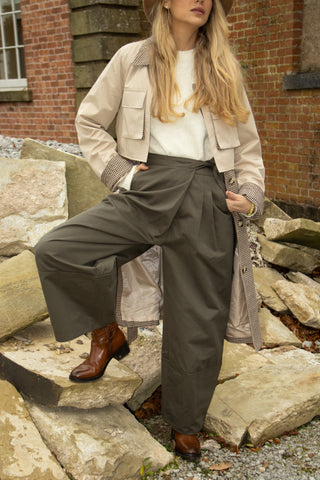 Helena Trousers 'Khaki'