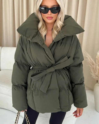 Kaci Puffa Jacket 'Khaki'