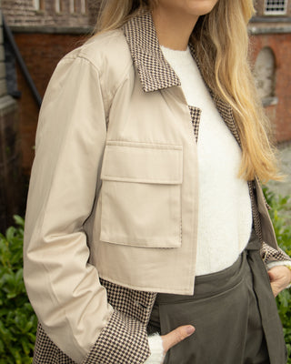 Juliette Trench Coat 'Beige & Brown'