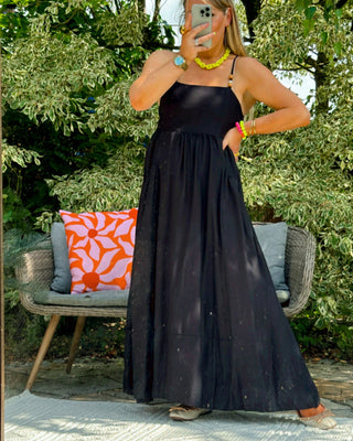 Mona Strap Dress 'Black'