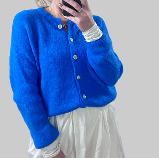 Knit Jordan Cardigan ‘royal Blue’