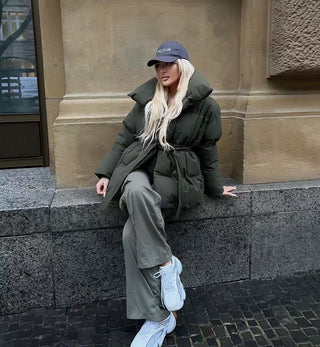 Kaci Puffa Jacket 'Khaki'