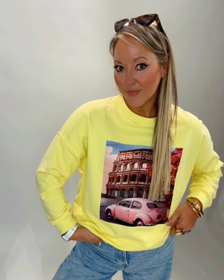 Dolce Vita Sweatshirt 'Lemon'
