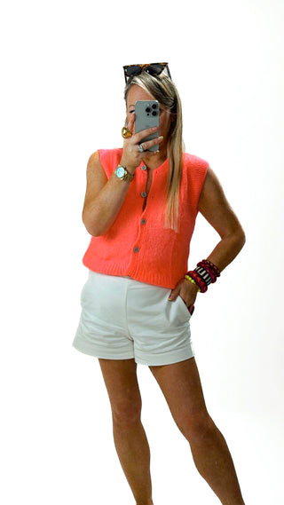 Baby Jordan Sleeveless Knit 'Orange'