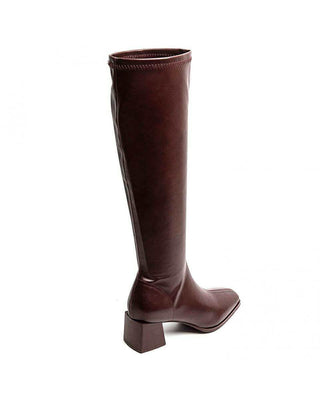 Mya Sock Boots 'Wine'