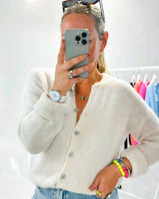 Knit Jordan Cardigan ‘Cream’