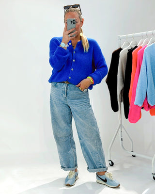 Knit Jordan Cardigan ‘royal Blue’