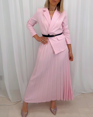 Cherie Blazer Occasion Dress ‘Pink’