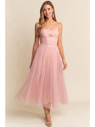Cindy Tulle Dress 'Pink'