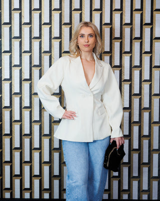 Rosie Blazer 'Pale Lemon'