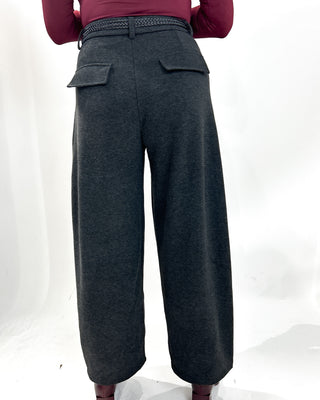 Dora Wool Trousers 'Charcoal Grey'