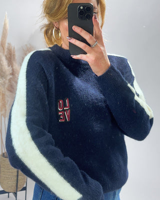 Marine Love Knit Jumper 'Navy'