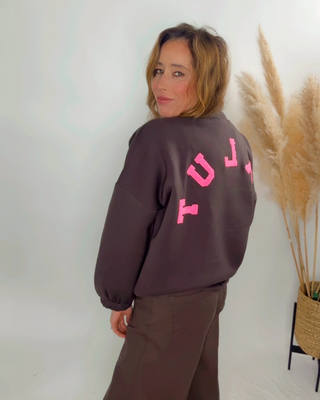 Salut Jersey 'Brown and pink'