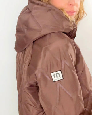 Theo Hooded Jacket 'Coffee Brown'