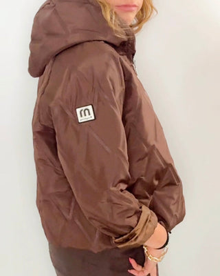 Theo Hooded Jacket 'Coffee Brown'