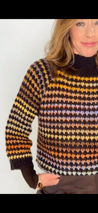 Whistler Knit 'Brown and multi'