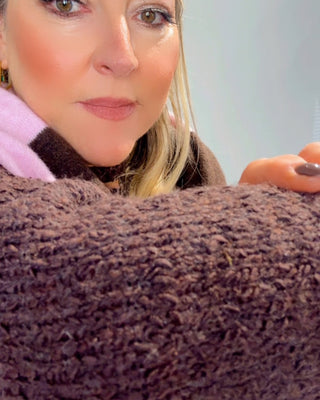 Fran Mohair Ensemble 'Brown'