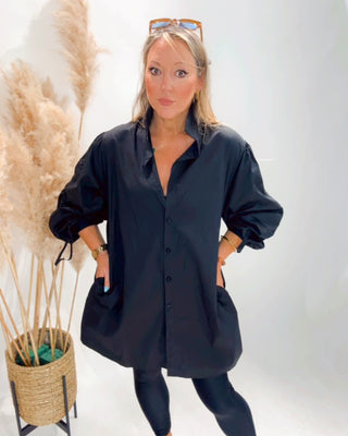 Tori Shirt with Pockets 'Black'
