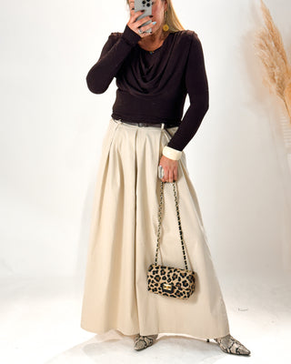 Blair Trousers with Belt 'Cream'