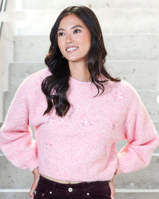 Whilder Little Bows Jumper 'Pink'