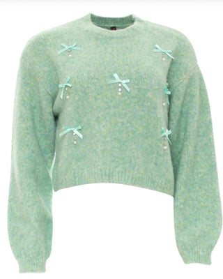 Whilder Little Bows Jumper 'Green'