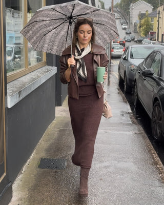 Fran Mohair Ensemble 'Brown'