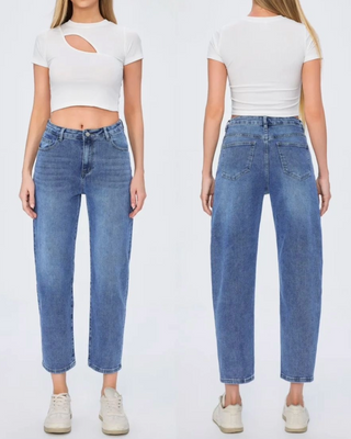 Lydia High Waisted Ankle Height Jeans