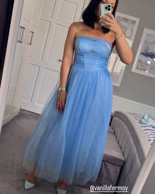 Cindy Tulle Dress 'Blue'