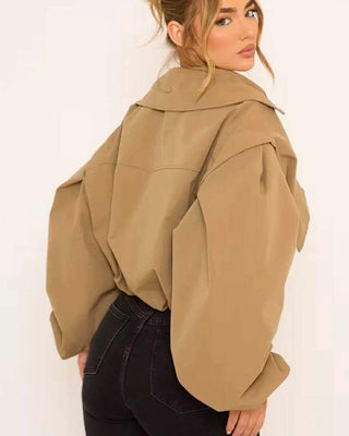 Margot Cropped Trench Coat 'Camel'