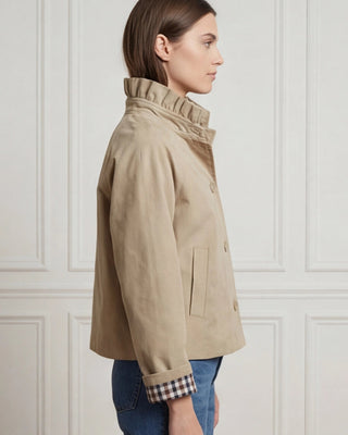 Lisa Cropped Trench 'Beige'