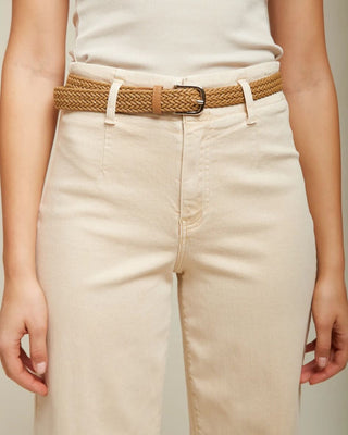 Faye cropped jean ‘Beige’