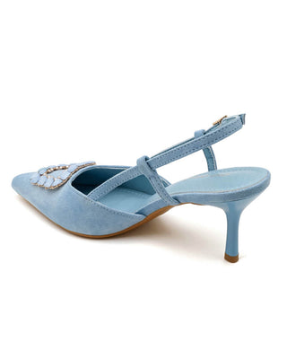 Cleo Heels 'Powder Blue'