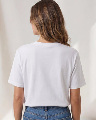 Jasmine T-Shirt 'White & Red'