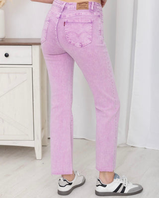 Rosalie Distressed Jeans 'Lilac'