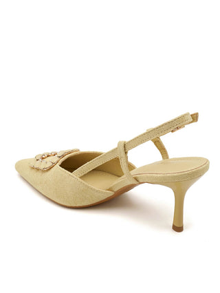 Cleo Heels 'Butter Yellow'