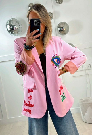 Be Fun Blazer ‘Pink’