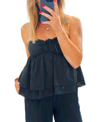 Riri Off The Shoulder Top 'Black'