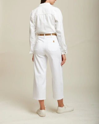 Faye cropped jean ‘White’