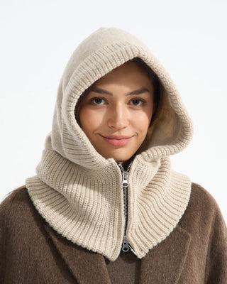 Dee Knit Hood Accessory 'Beige'