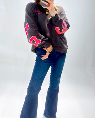 Nikki Balance Sweatshirt 'Dark Brown'