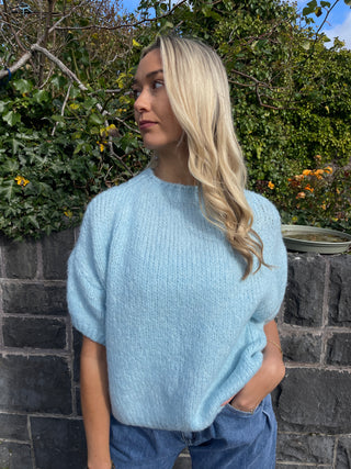 Cici Mini Knit Jumper 'Baby Blue'