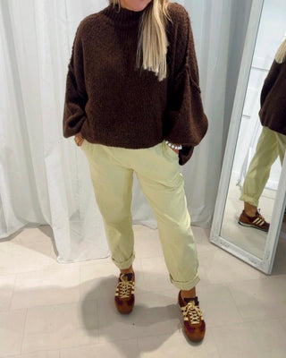 Jess Joggers ‘Lemon Linen’