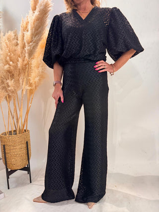 Visoni Trousers 'Black' - Made in Paris