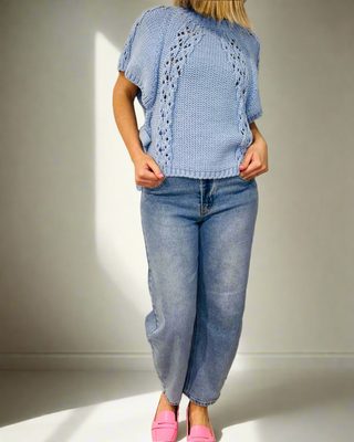 Laurel Knit Jumper ‘Blue’