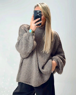 Cici Knit Jumper 'Mocha'