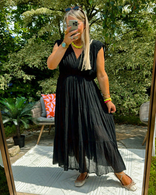 Athena Long Dress 'Black'