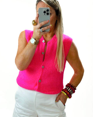 Baby Jordan Sleeveless Knit 'Hot Pink'pre order